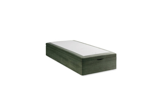 The Low Ottoman Base | Velvet - Evergreen