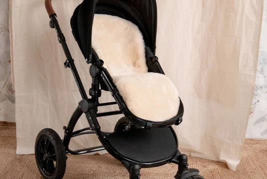 The Baa Baby Sheepskin Buggy Liner