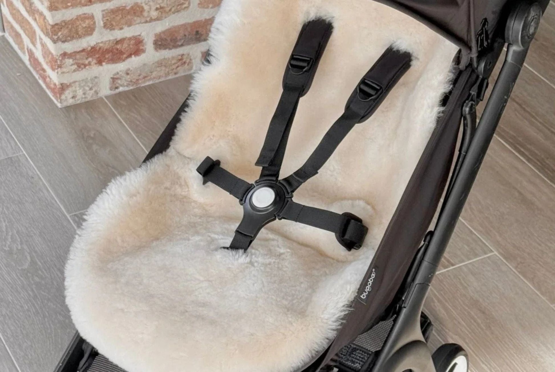 stokke lambskin liner The Sheepskin Pram Liner