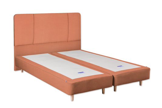 The Carrick Child Bed | Cotton_Velvet - Rosewater
