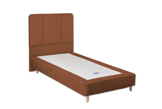 The Carrick Child Bed | Slubby_Linen - Clove