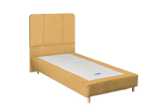 The Carrick Child Bed | Slubby_Linen - Tobacco