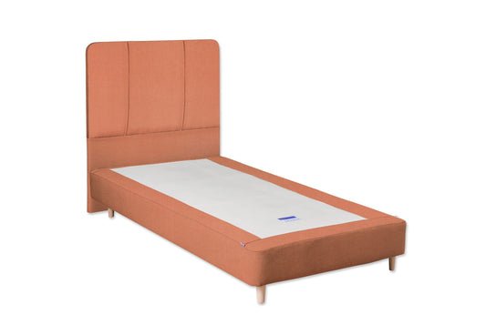 The Carrick Child Bed | Cotton_Velvet - Rosewater