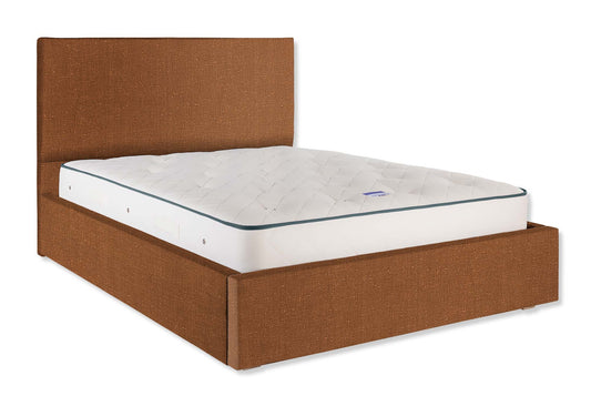 The Dartmouth Bed | Slubby_Linen - Clove