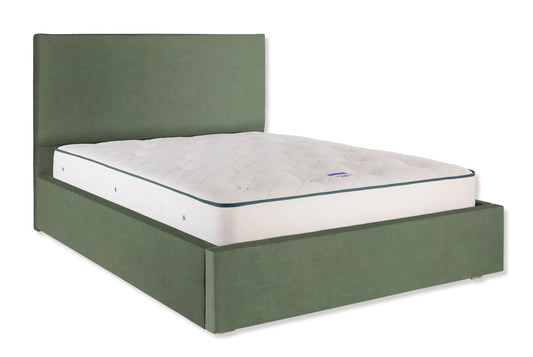 The Dartmouth Bed | Cotton_Velvet - Eucalyptus