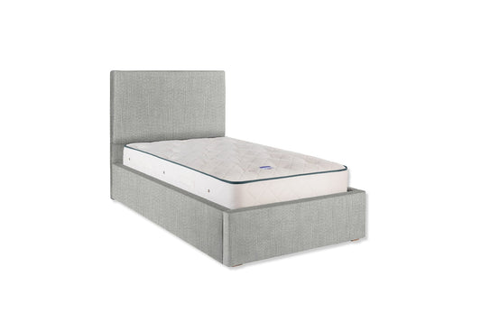 The Dartmouth Bed | Jute_Linen - Mist