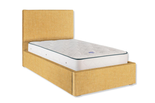 The Dartmouth Bed | Slubby_Linen - Tobacco