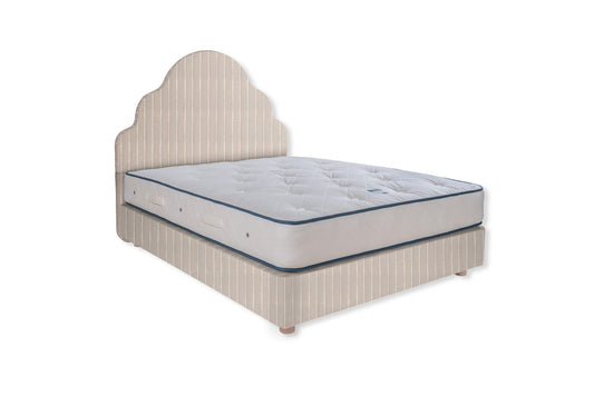 The Ebford Bed | Bouclé - Stripe