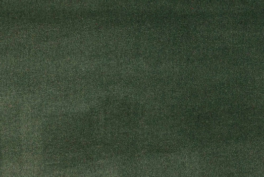 The Low Prideaux Bed | Cotton_Velvet - Evergreen