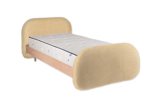 The Garfield Bed | Slubby_Linen - Havana