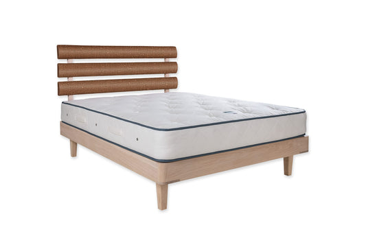 The Great Torrington Bed | Slubby_Linen - Clove
