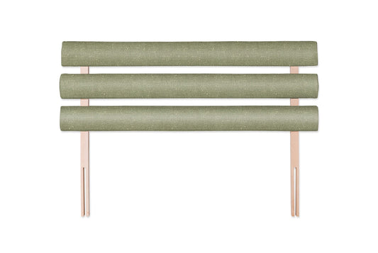 The Great Torrington Headboard | Slubby_Linen - Pesto
