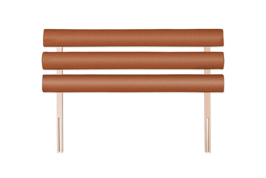 The Great Torrington Headboard | Washed_Linen - Tangerine