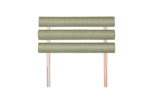 The Great Torrington Headboard | Slubby_Linen - Pesto