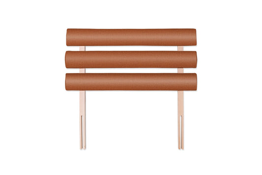 The Great Torrington Headboard | Washed_Linen - Tangerine