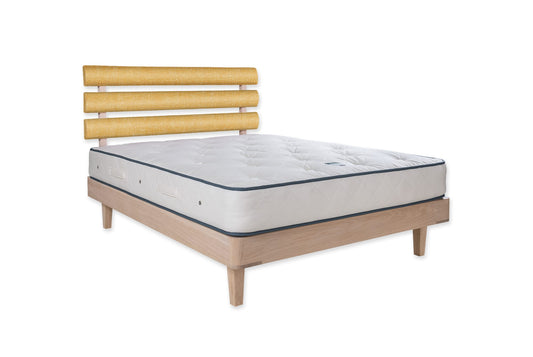 The Great Torrington Bed | Slubby_Linen - Tobacco