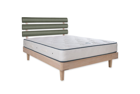 The Great Torrington Bed | Cotton_Velvet - Eucalyptus