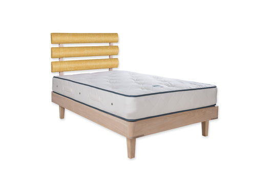The Great Torrington Bed | Slubby_Linen - Tobacco