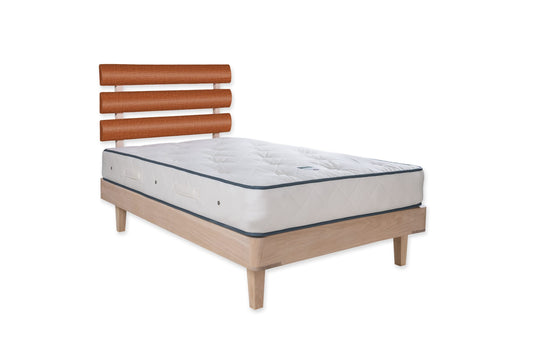 The Great Torrington Bed | Washed_Linen - Tangerine