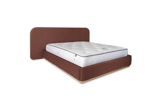 The Halstock Bed | Jute_Linen - Sienna