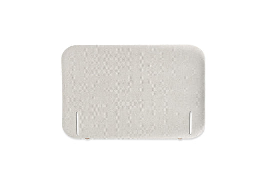The Halstock Headboard | Linara_Cotton_Linen - Porridge
