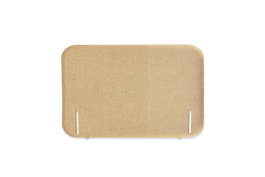 The Halstock Headboard | Slubby_Linen - Havana