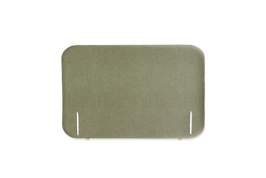 The Halstock Headboard | Slubby_Linen - Pesto