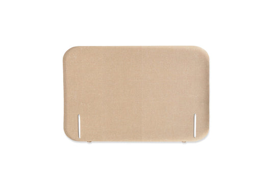 The Halstock Headboard | Slubby_Linen - Powder