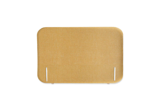 The Halstock Headboard | Slubby_Linen - Tobacco