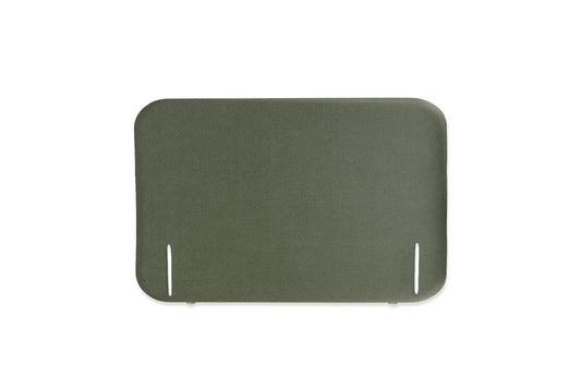 The Halstock Headboard | Cotton_Velvet - Eucalyptus