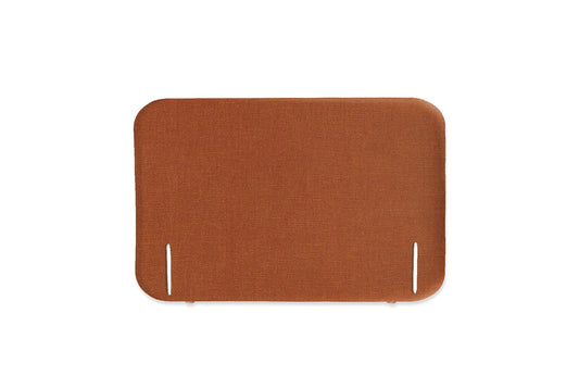 The Halstock Headboard | Washed_Linen - Tangerine
