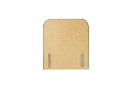 The Heybrook Headboard | Slubby_Linen - Havana
