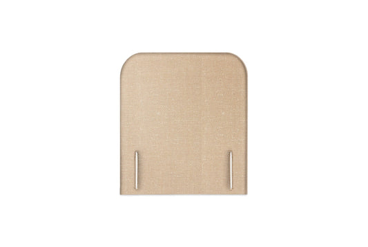 The Heybrook Headboard | Slubby_Linen - Powder
