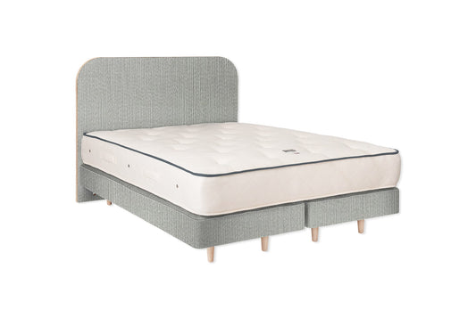 The Heybrook Bed | Jute_Linen - Mist