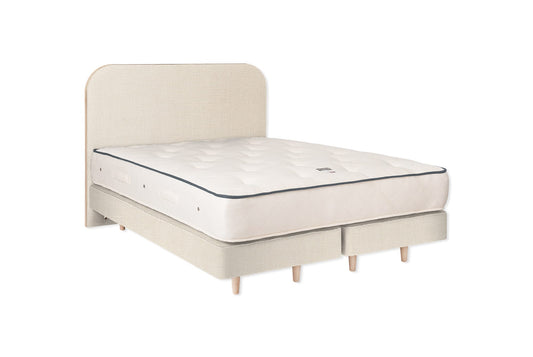 The Heybrook Bed | Washed_Linen - Oatmeal