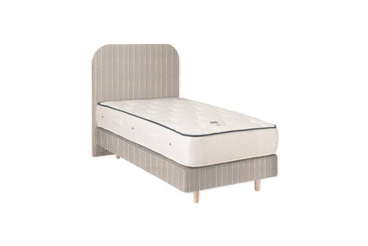 The Heybrook Bed | Bouclé - Stripe