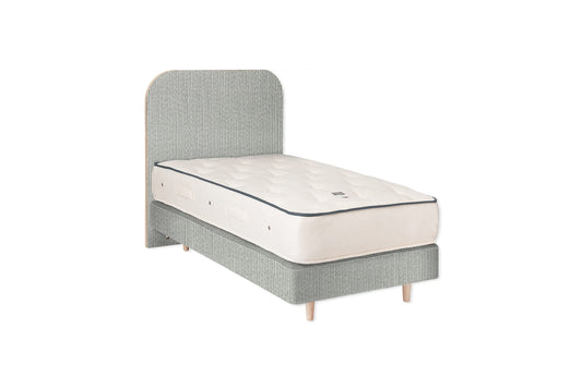 The Heybrook Bed | Jute_Linen - Mist