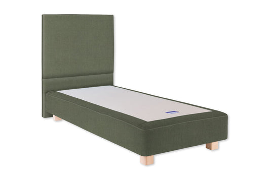 The Lanyard Child Bed | Cotton_Velvet - Eucalyptus