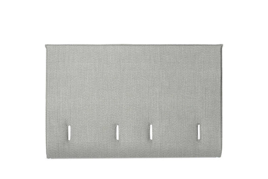 The Low Prideaux Headboard | Jute_Linen - Mist
