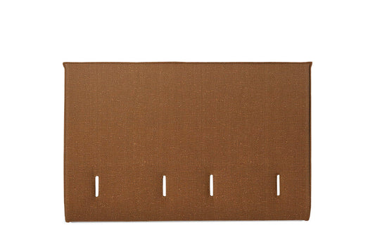 The Low Prideaux Headboard | Slubby_Linen - Clove