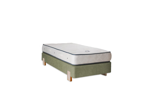 The Lydford Base | Slubby_Linen - Pesto
