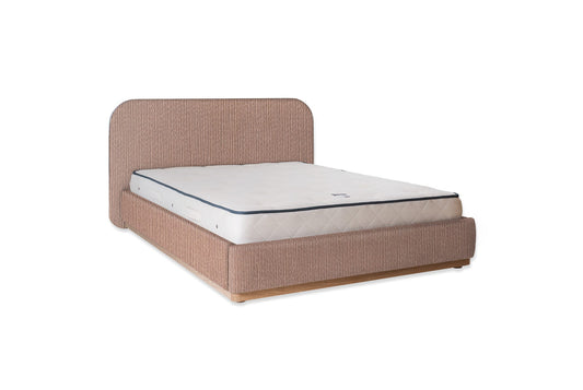 The Narrow Halstock Bed | Jute_Linen - Dune