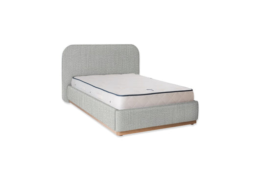 The Narrow Halstock Bed | Jute_Linen - Mist