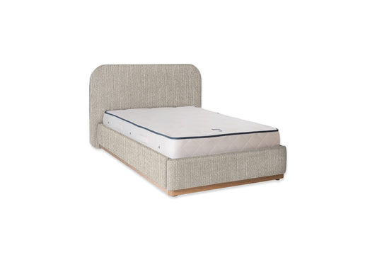 The Narrow Halstock Bed | Jute_Linen - Straw