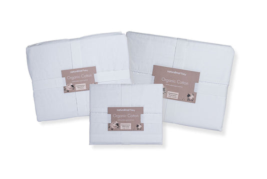 Nursery Washed Organic Cotton Bed Linen Set