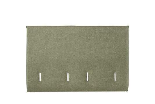 The Prideaux Headboard | Slubby_Linen - Pesto