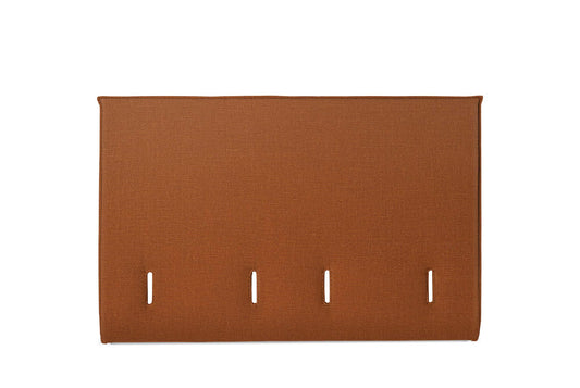The Prideaux Headboard | Washed_Linen - Tangerine