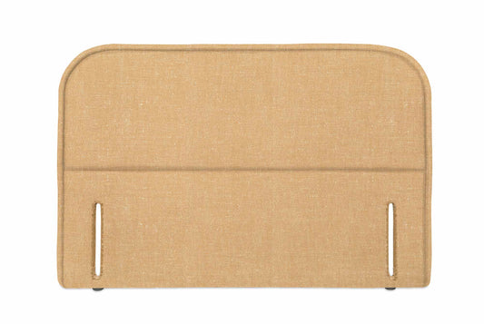 The Ashford Headboard | Slubby_Linen - Havana