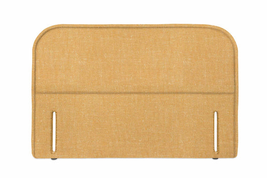 The Ashford Headboard | Slubby_Linen - Tobacco