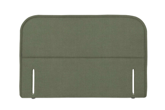 The Ashford Headboard | Cotton_Velvet - Eucalyptus